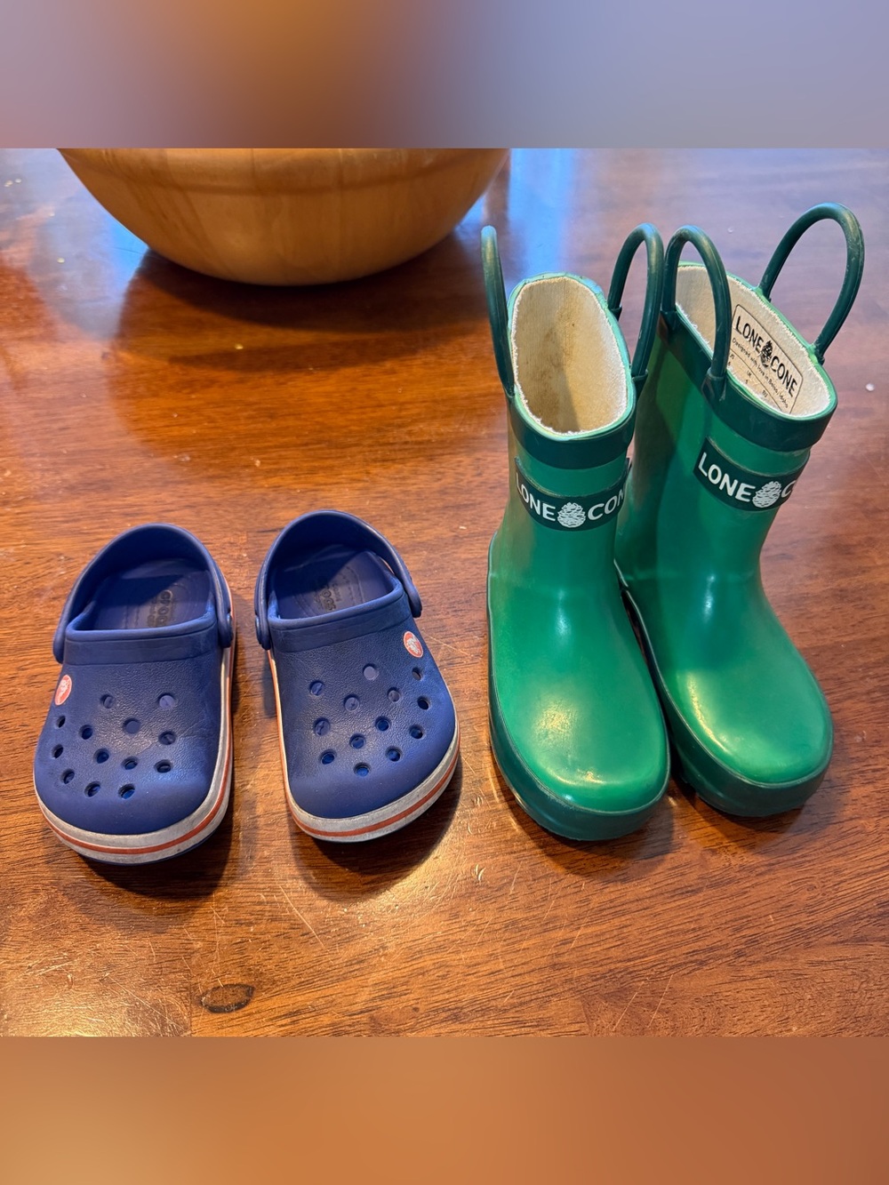 Set of Baby Boy Crocs & Rain Boots
